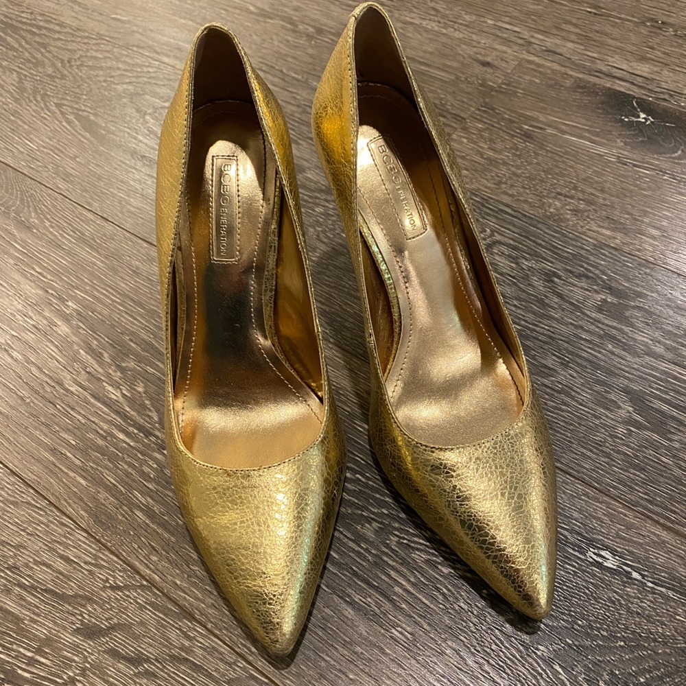 BCBG Generation Gold Pumps